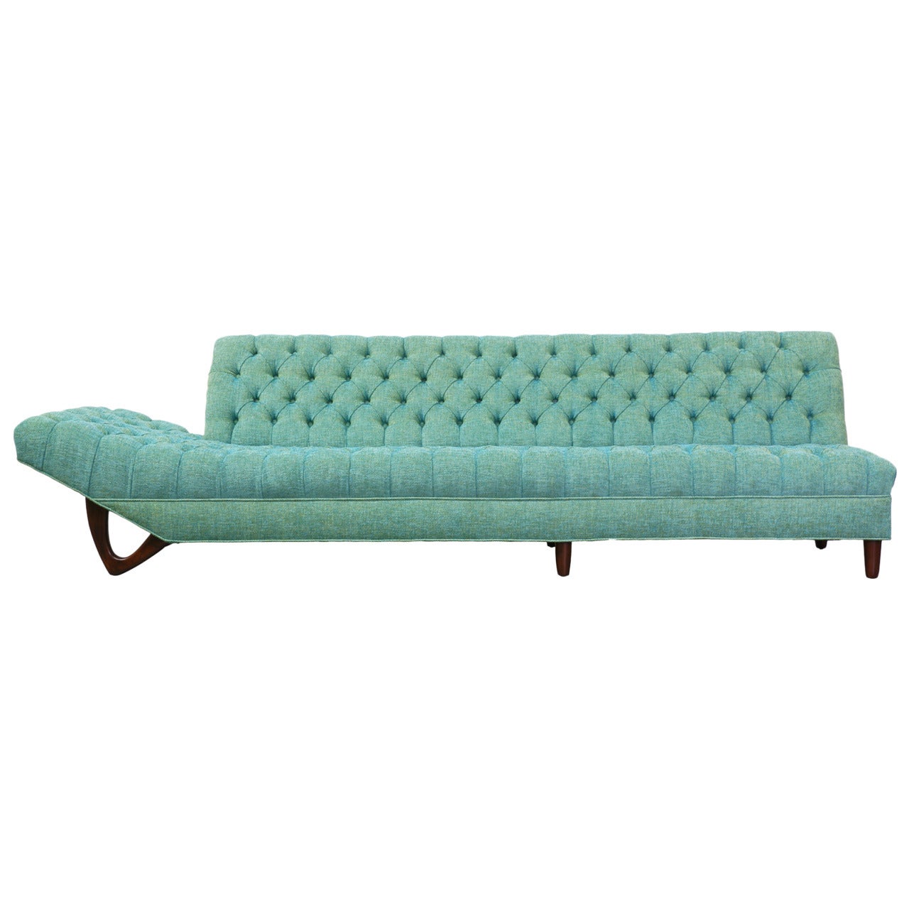 Craft Associates Style Tufted Sofa or Chaise Lounge