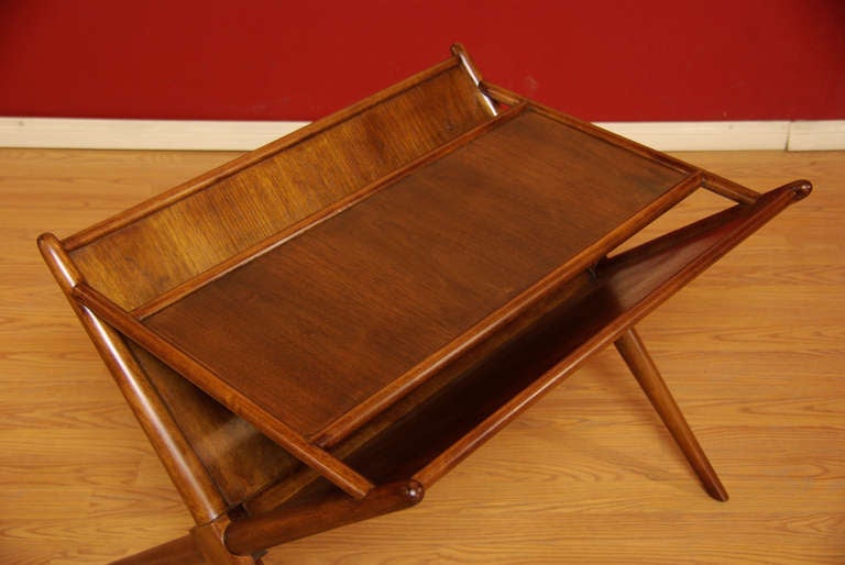 Side Table by T.H. Robsjohn-Gibbings In Excellent Condition In Los Angeles, CA