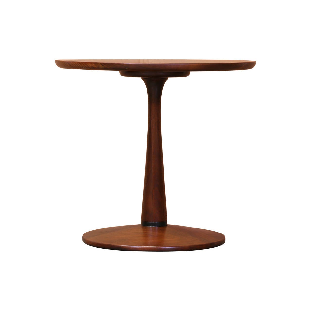 American Stewart McDougall and Kipp Stewart Walnut Side Table for Drexel