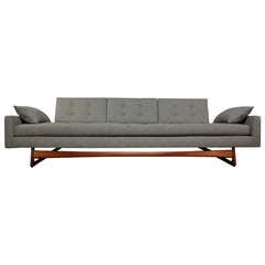 Craft Associates Walnut Sofa by Adrian Pearsall