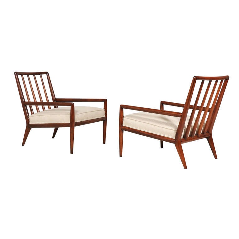 American T.H. Robsjohn-Gibbings Lounge Chairs for Widdicomb