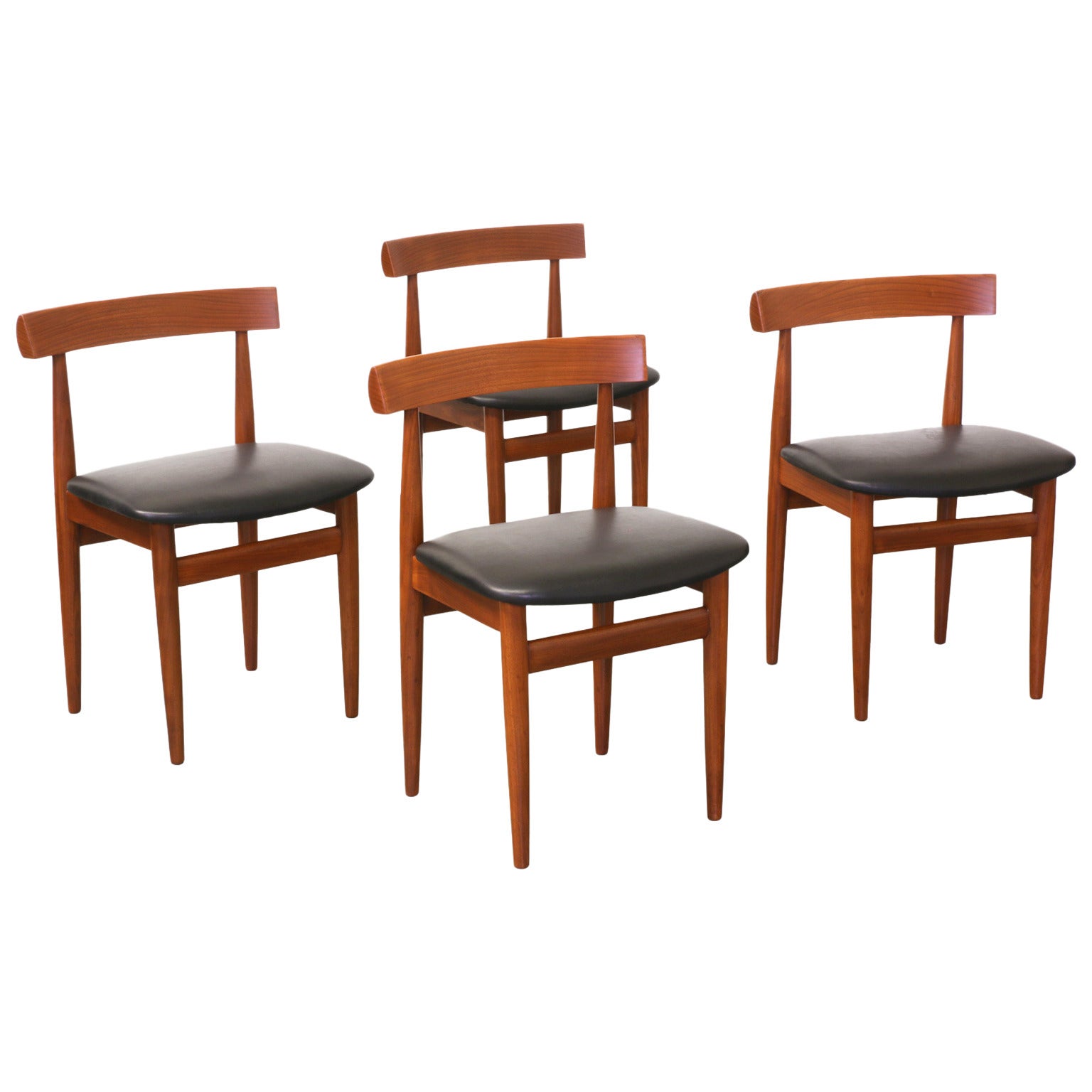 Hans Olsen Teak Dining Chairs for Frem Rojle