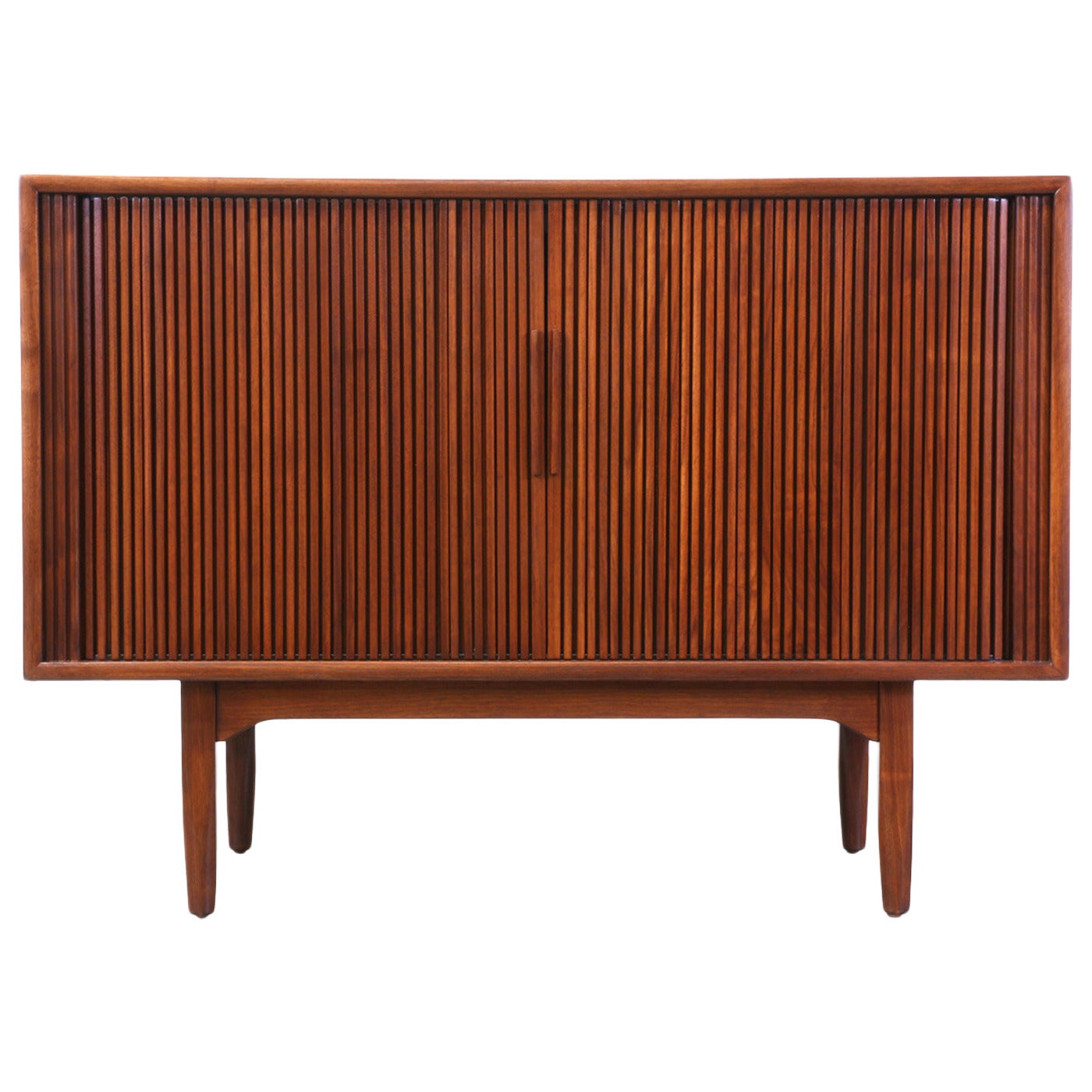 Stewart McDougall and Kipp Stewart Tambour-Door Credenza for Drexel
