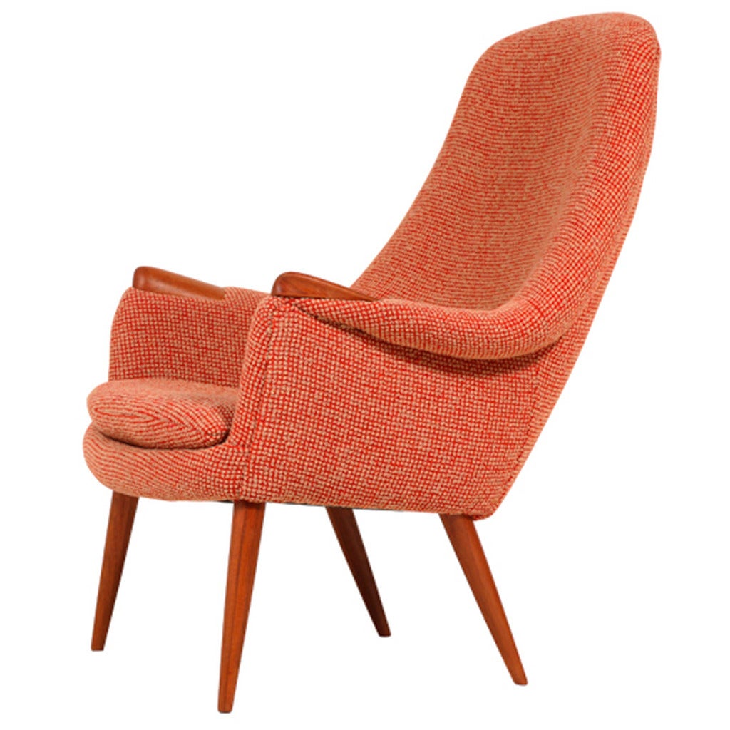 Gerhard Berg Lounge Chair for LK Hjelle