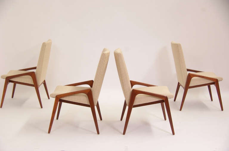 Danish Dining Chairs by Kai Kristiansen