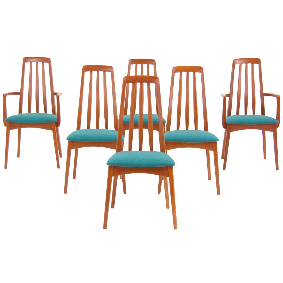 Danish Modern Teak Dining Chairs by Svegards Markaryd