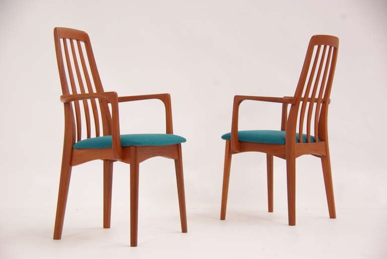 Danish Modern Teak Dining Chairs by Svegards Markaryd In Excellent Condition In Los Angeles, CA