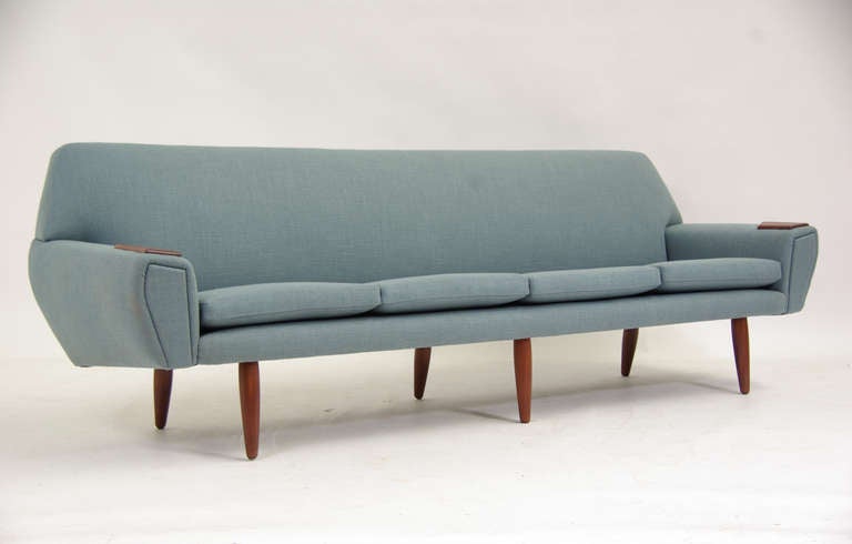 Mid-Century Modern Danish Modern Teak Sofa