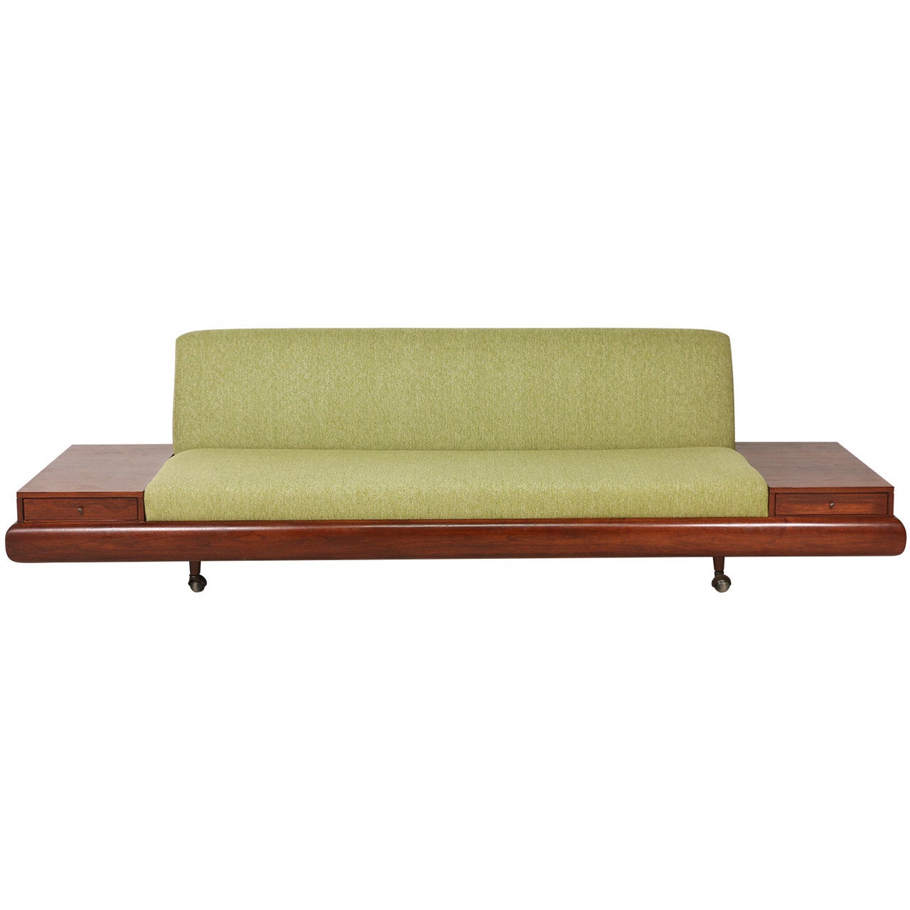Adrian Pearsall Platform Sofa with Side Tables for Craft Associates