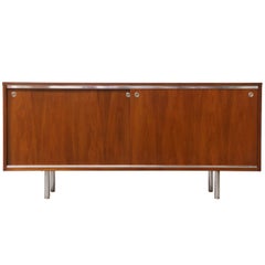 George Nelson Walnut Credenza for Herman Miller