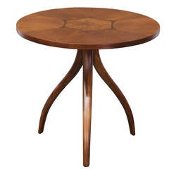 Rare “Swag” Leg Side Table by Drexel