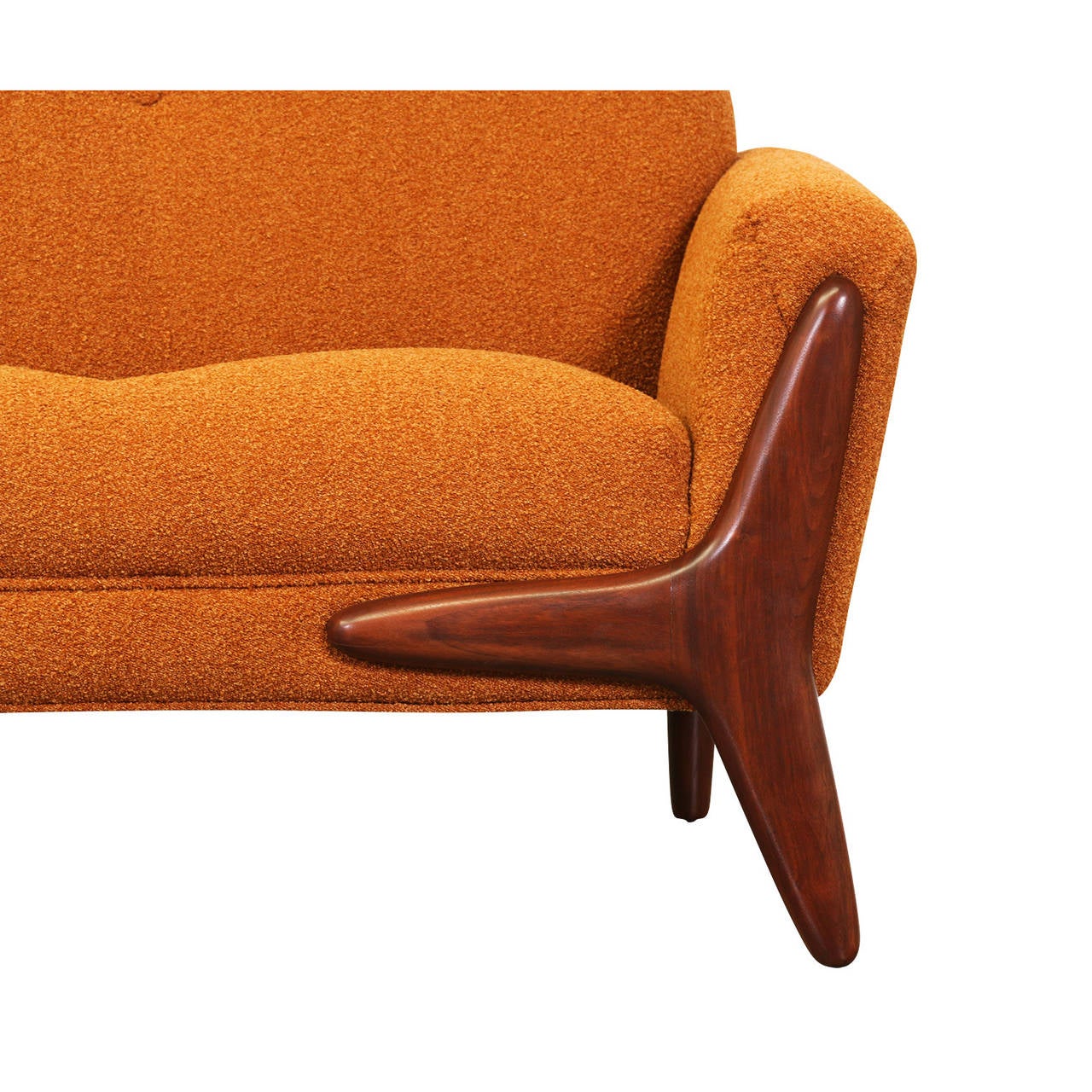 Adrian Pearsall Sofa for Craft Associates In Excellent Condition In Los Angeles, CA