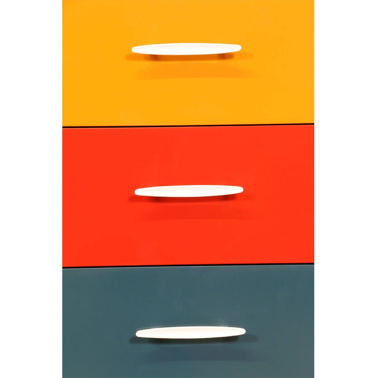 Vista of California Multi Color Lacquer Dresser at 1stDibs