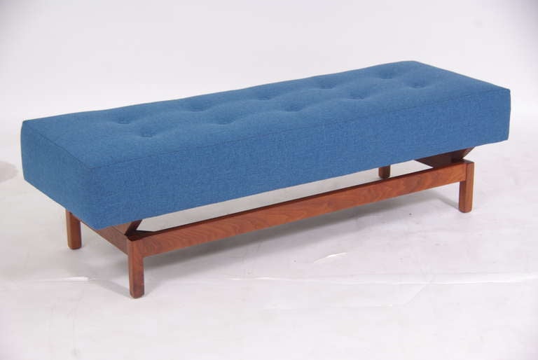 American Glenn of California Walnut Bench by Greta Grossman
