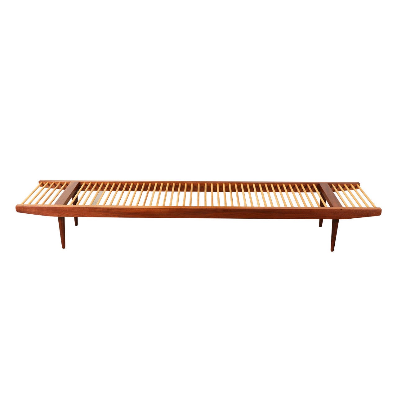 Milo Baughman Dowel Bench for Glenn of California