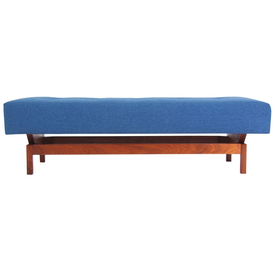 Glenn of California Walnut Bench by Greta Grossman