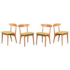 Kurt Ostervig Model-26 Dining Chairs for Brande Mobelindustri