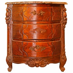 18th Century Center European Corner Commode