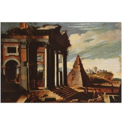 “Cappricios  views”  attributed to Niccolo Viviano Codazzi