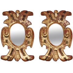 Pair of french Giltwood Mirrors