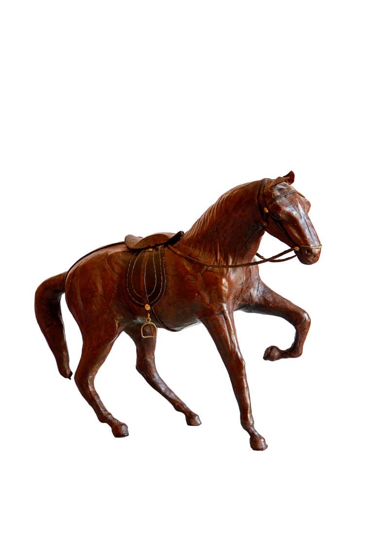 Pair of French 19th Century Toy Horses