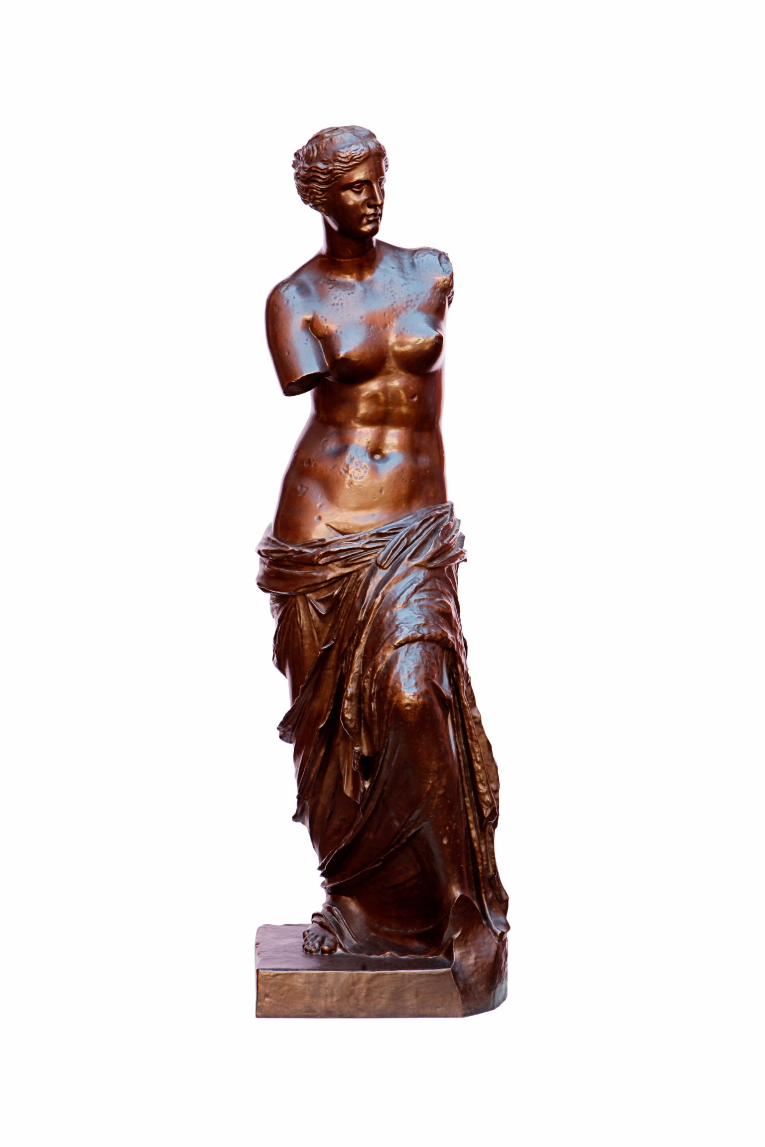 French Bronze Figure of the Venus de Milo by Barbedienne after the Antique For Sale
