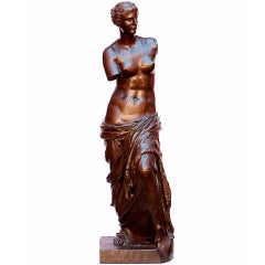 French Bronze Figure of the Venus de Milo by Barbedienne after the Antique