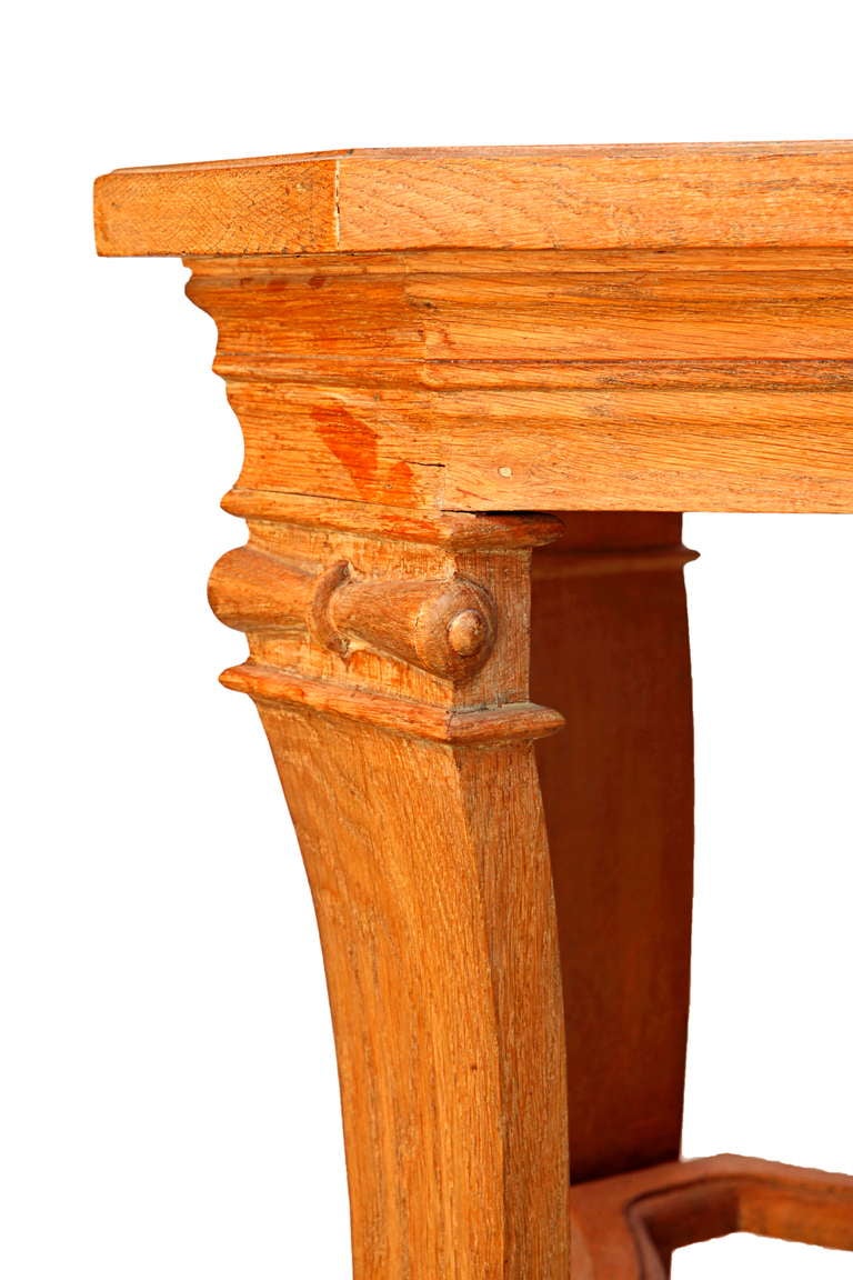 A Pair Of Oak And Mirror-panelled Bedside Tables