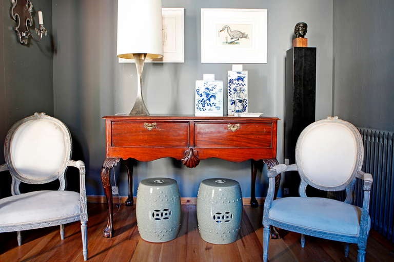 An Italian Chrome Table Lamp