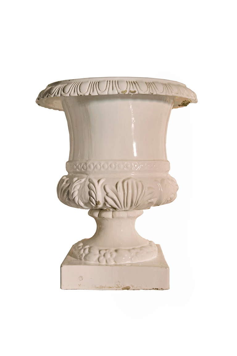 A Pair Of Italian 19th Century Porcelain Vases