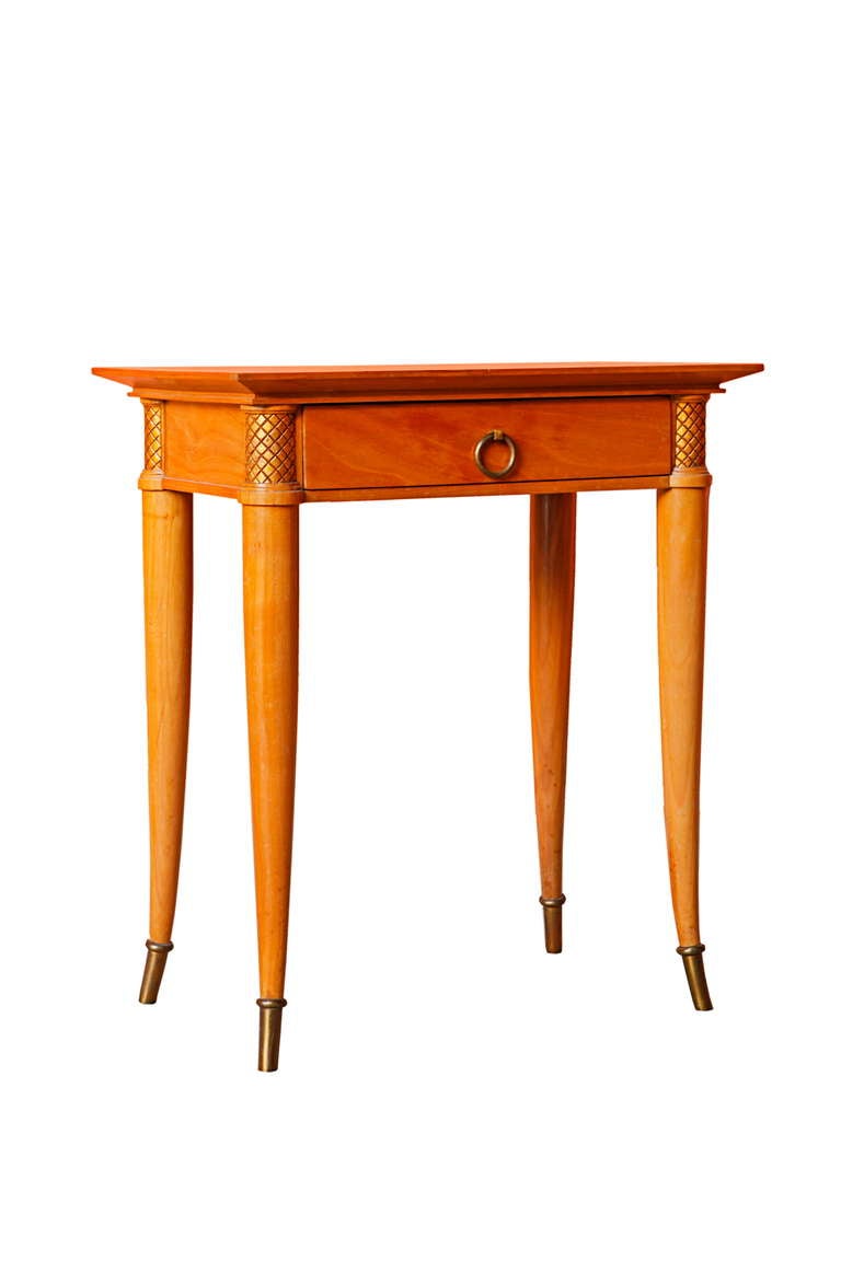 Pair of French 1940s Bed Side Tables