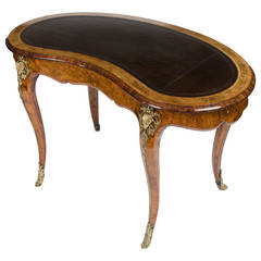 Gillows Kidney-Shaped Writing Table