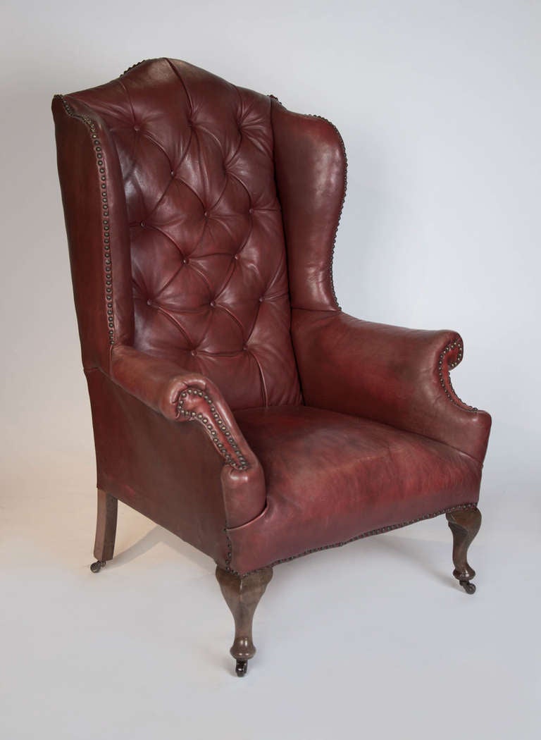 red leather chair for sale