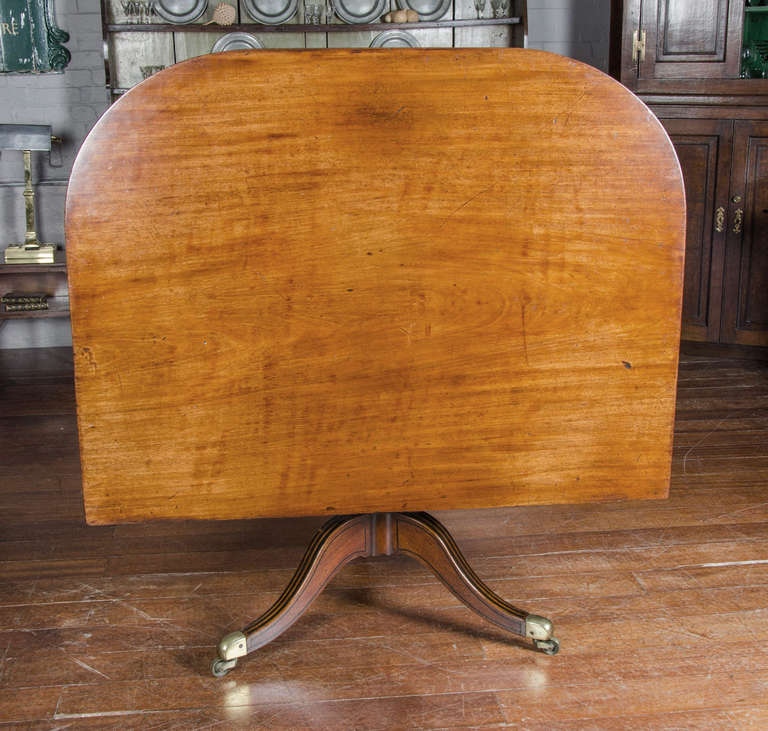 Magnificent George III Period Three Pillar Dining Table