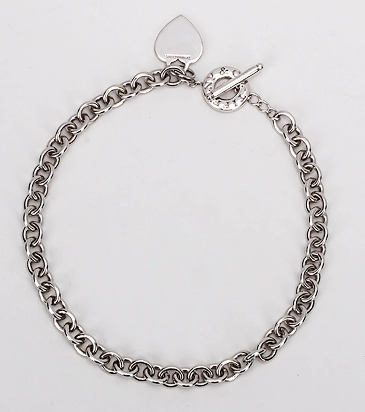 Tiffany & Co Sterling Silver Necklace Chain 1