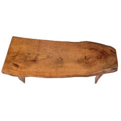 Handmade Slab Wood Bench or Coffee Table