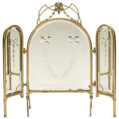Three Way Vanity Dressing Table Mirror
