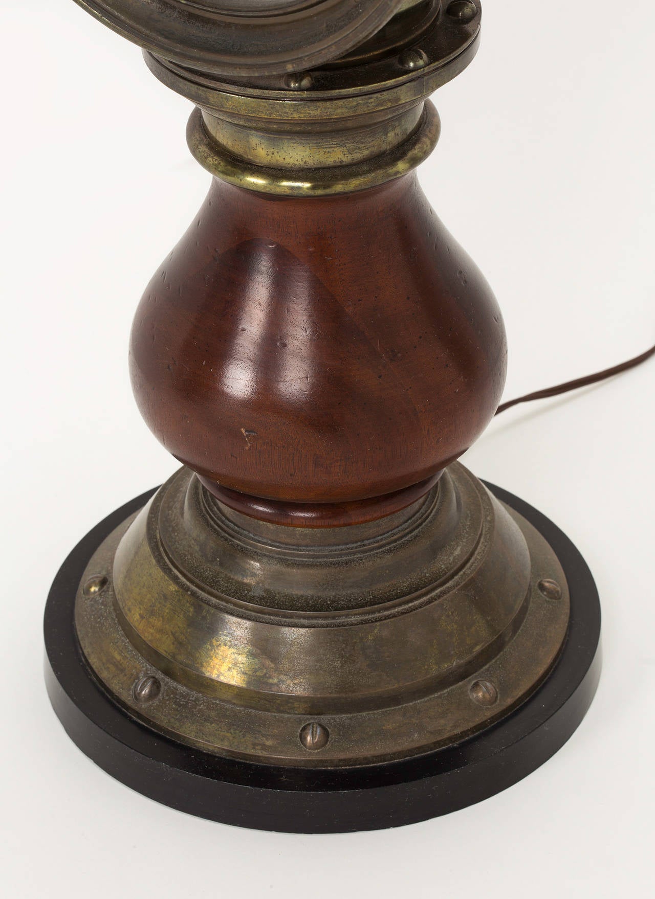Brass Nautical Ship's Engine Telegraph Lamp