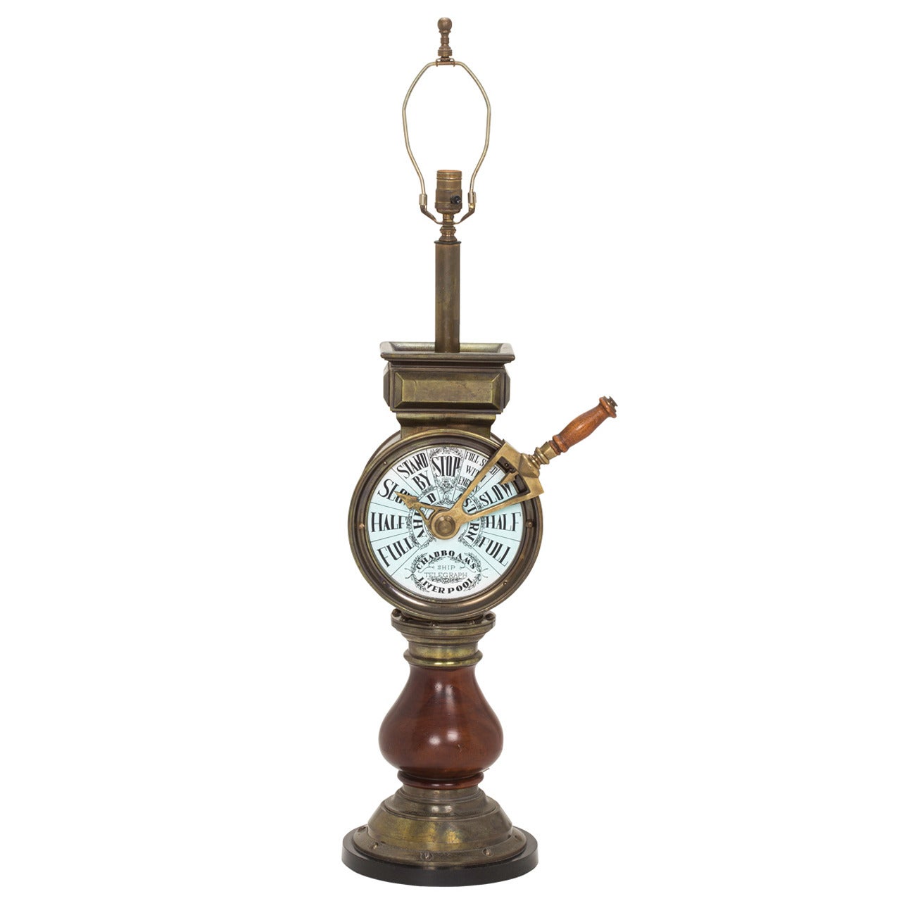 Nautical Ship's Engine Telegraph Lamp