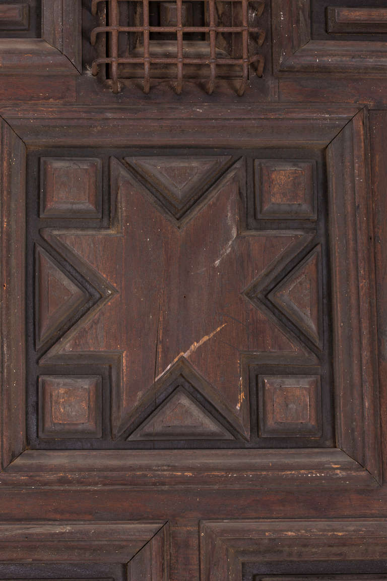 Fabulous Massive Spanish Door In Excellent Condition In Summerland, CA