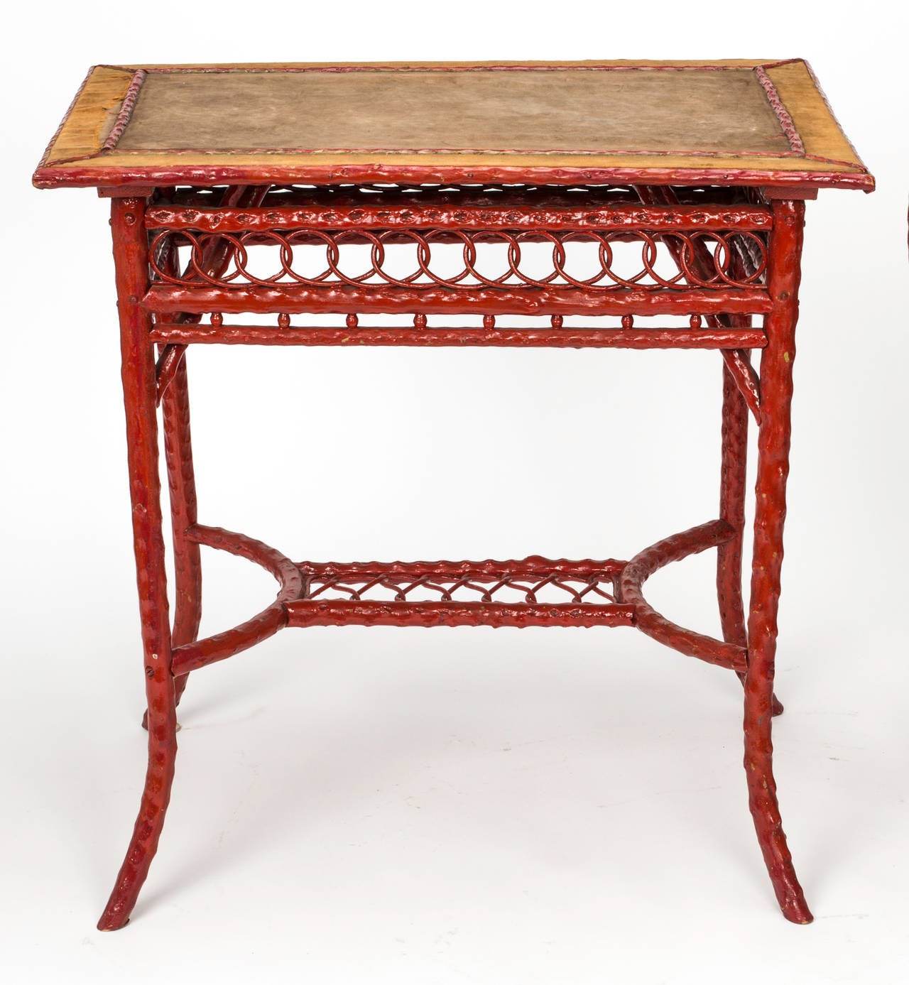 Mid-19th Century English Bamboo Table, circa 1850s