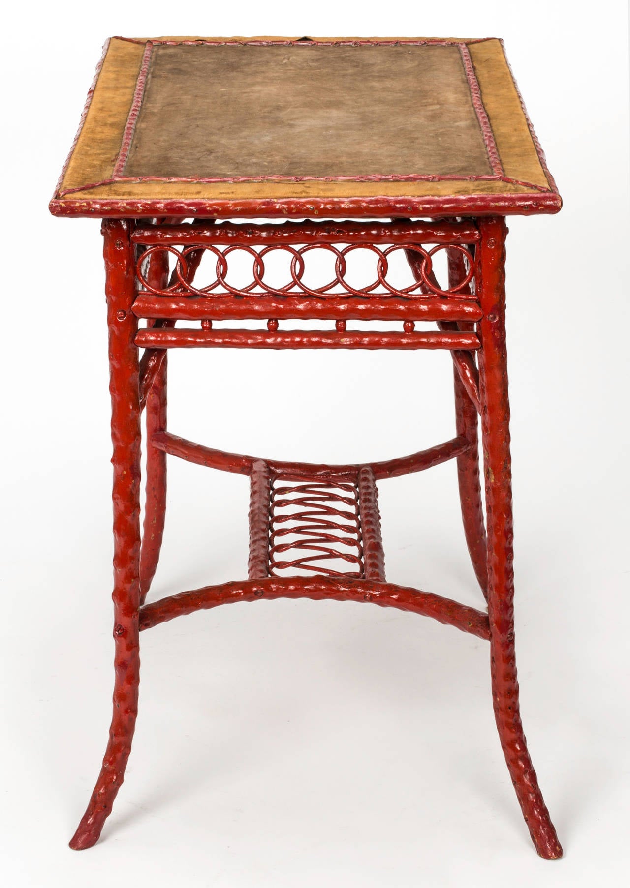 English Bamboo Table, circa 1850s In Excellent Condition In Summerland, CA