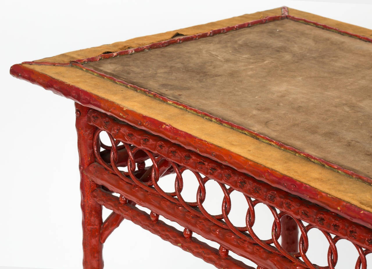 English Bamboo Table, circa 1850s 1