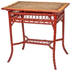 English Bamboo Table, circa 1850s