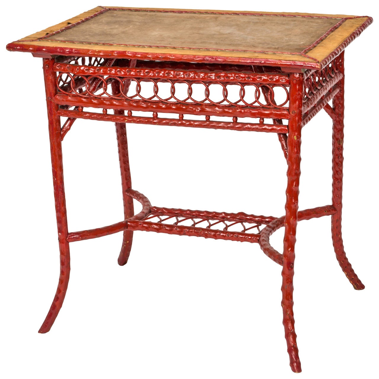 English Bamboo Table, circa 1850s