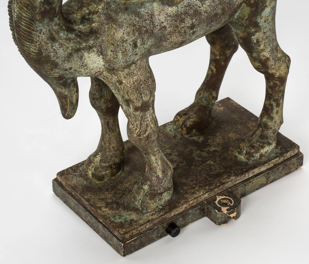 Early 20th Century Very Proud Bronze Camel