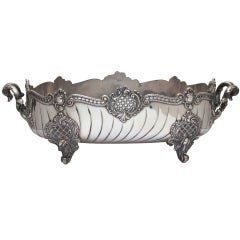 Centerpiece Vessel, German 800 Silver
