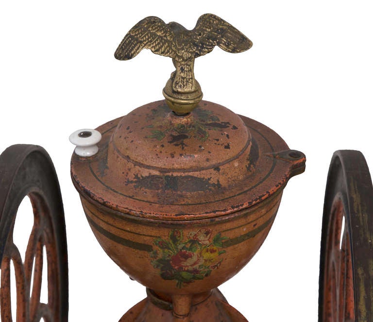Circa 1873 American Coffee Grinder In Excellent Condition In Summerland, CA