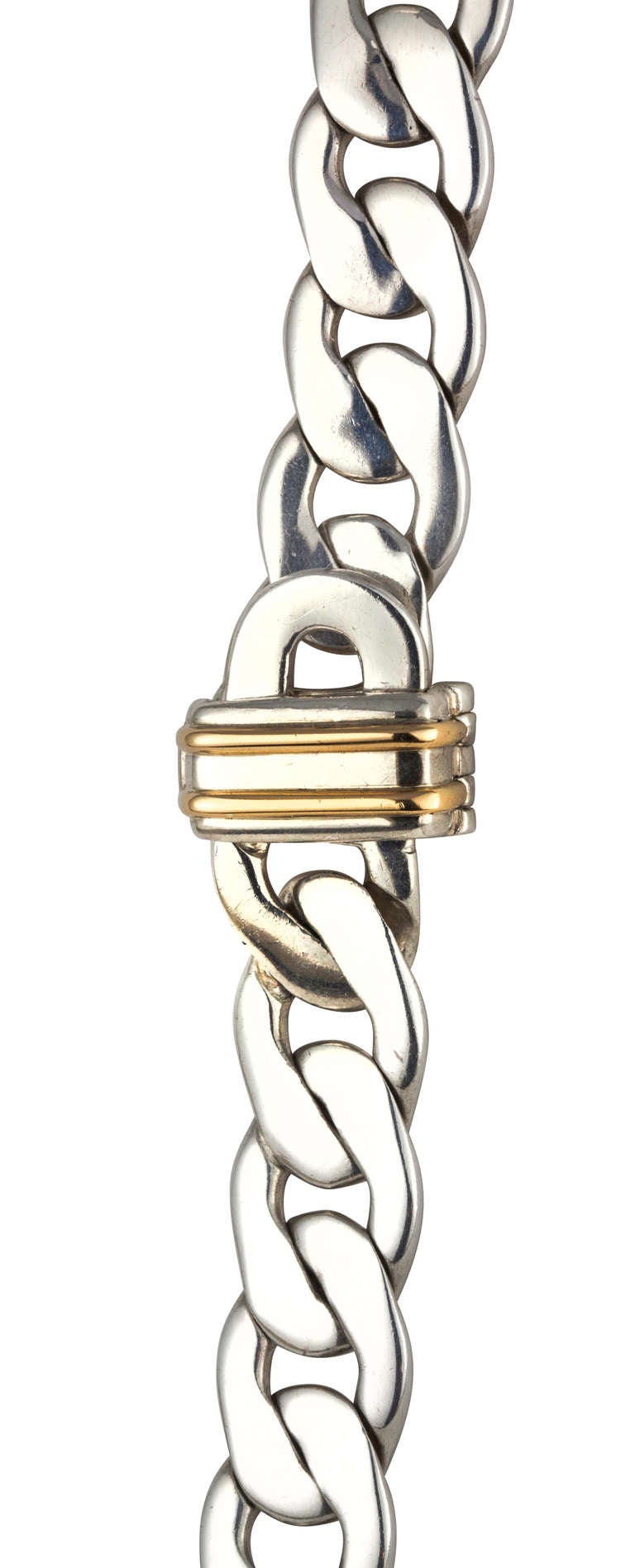 Tiffany and Co Sterling Silver Chain Necklace at 1stdibs