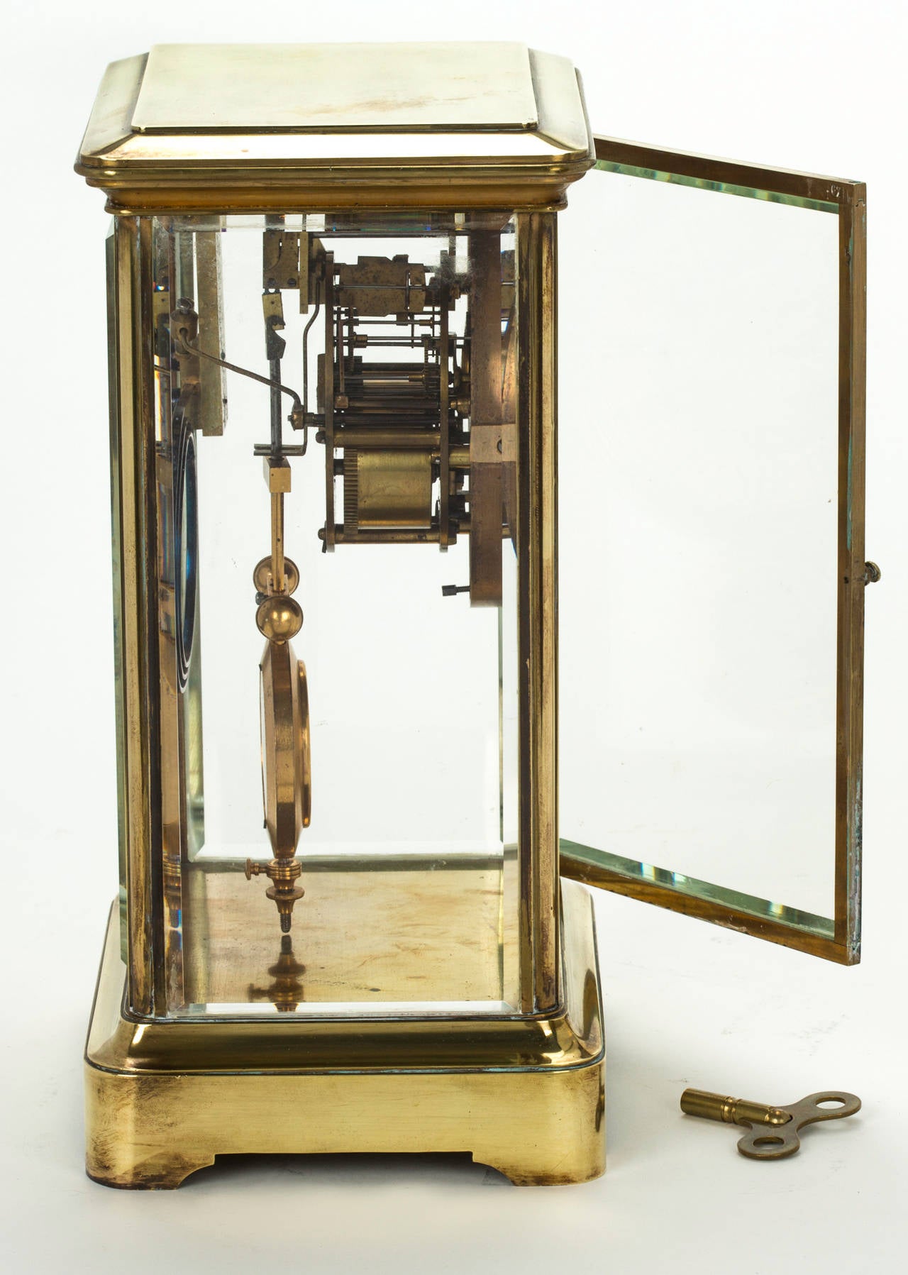 1880s French Eight-Day Regulator Clock 1